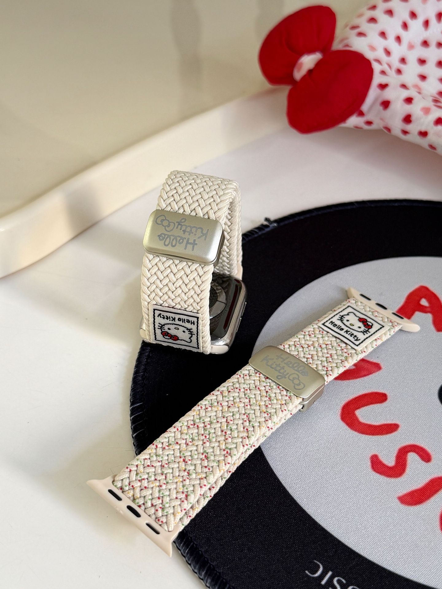 凯蒂尼龙磁吸扣编织表带适用苹果手表iwatch11代987654Ultra/SE详情41