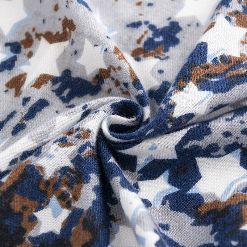 Star-Studded Printed Imitated Cashmere Scarf Elegant Style Warm Shawl Fashion Commuter Neck Shield Cold Bib Application Scenario