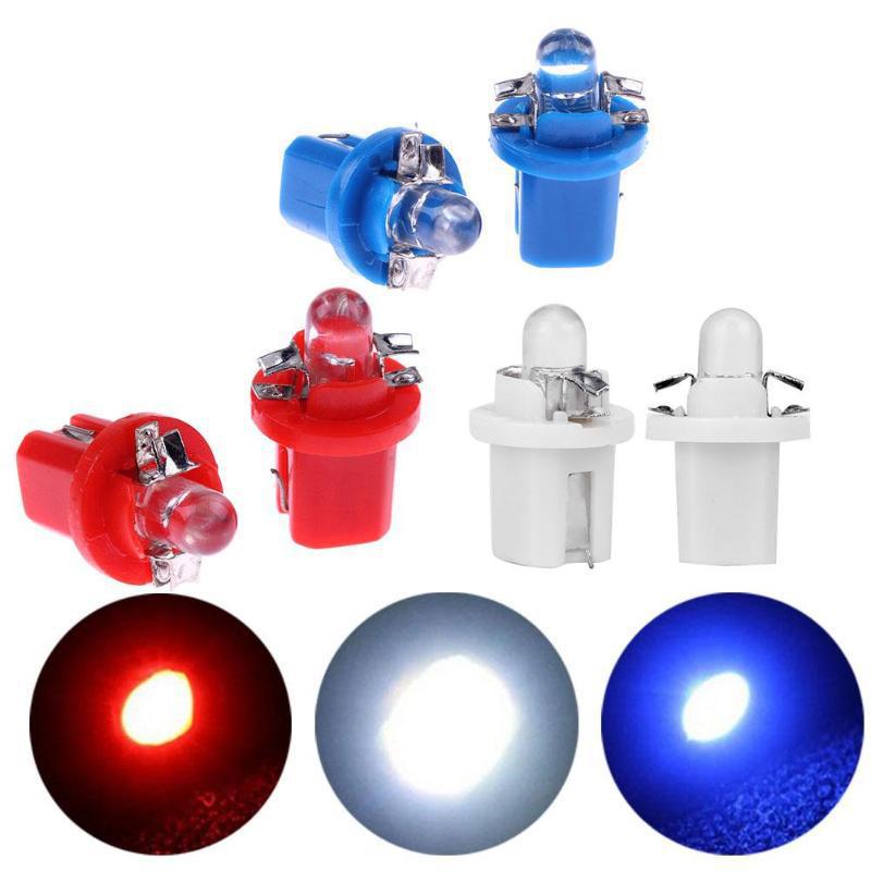 Instrument light T5B8.5D1LED round head instrument light, width indicator light, center console table lamp, automotive accessories light full figure