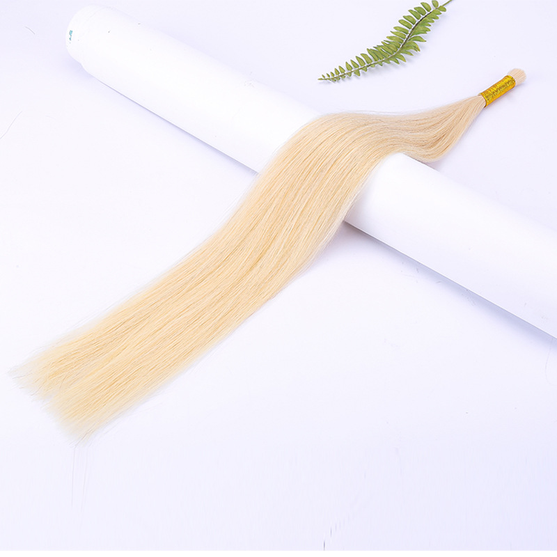 Crystal thread faded hair ties, invisible crystal thread braids, nano traceless hair extensions, wigs wholesale details Picture