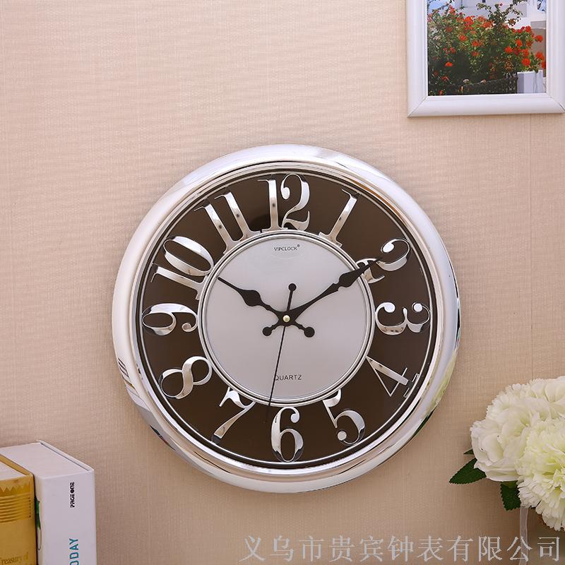 工艺创意时尚装饰仿古挂钟 厂家直销产地货源 客厅简约石英挂钟
