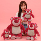 正版草莓熊公仔跨境毛绒玩具批发抱抱熊玩偶压床娃娃小礼物生日