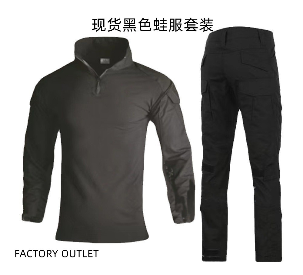 Manufacturers Wholesale Men And Women Cotton Frog Training Clothing Long Sleeve Cp Camouflage Combat Clothing Fg Outdoor Instructor Training Clothing Application Scenario