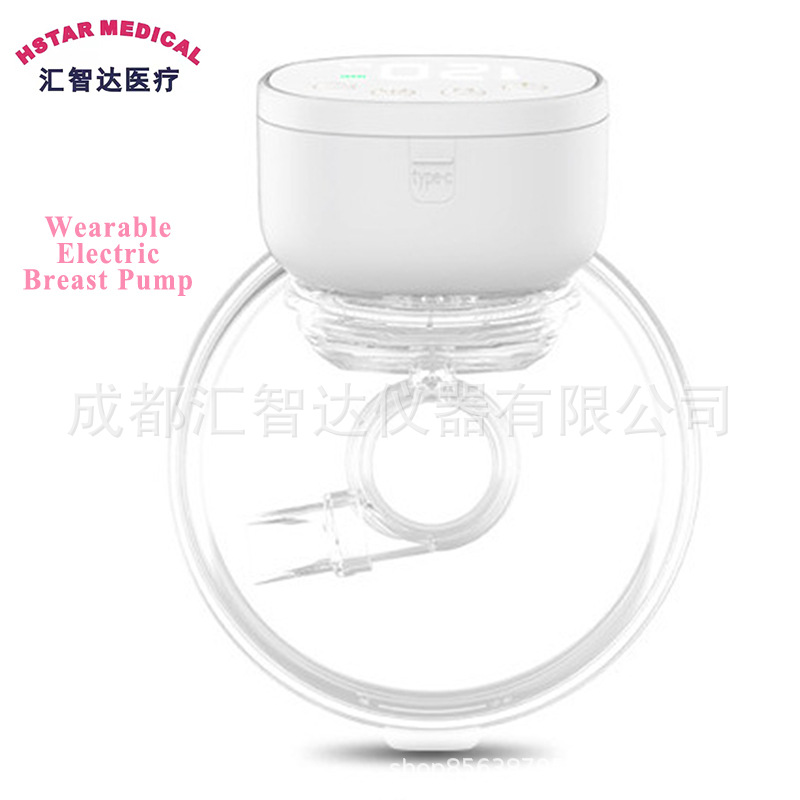 静音大吸力电/可穿戴吸奶器/便携吸乳器/静音吸奶器/大吸力吸奶器/电动吸奶器/吸奶器/吸乳器/智能双边集乳器/BreastPump产品图