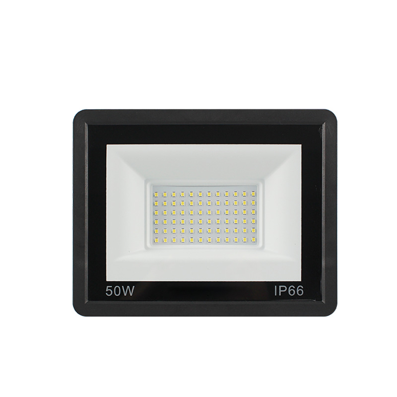 led floodlight engineering waterproof outdoor courtyard ultra-thin floodlight 50W400W high-power small apple floodlight Item Picture