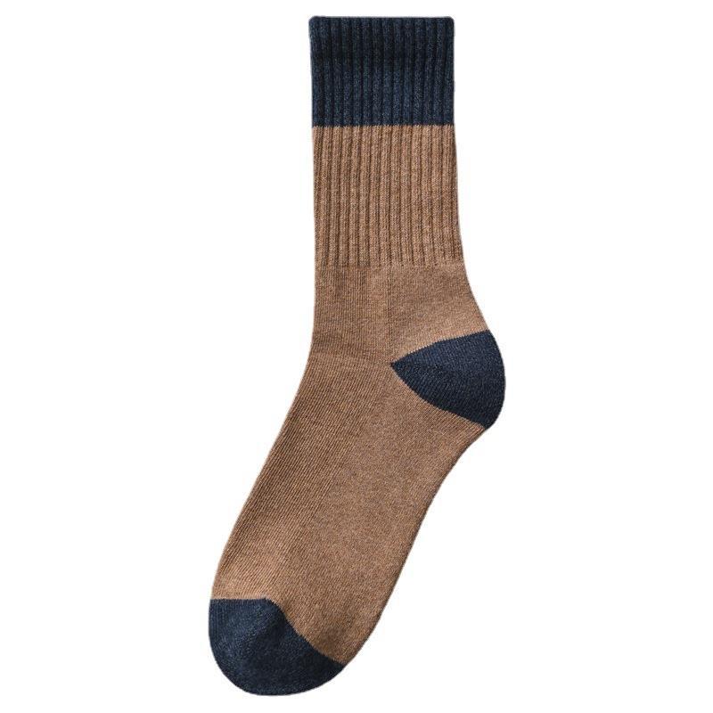 运动、休闲棉袜实物图