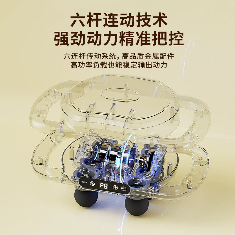 New six-head fascia gun manufacturer for foreign trade, new muscle relaxation fascia gun, neck membrane deep massage device, wholesale in stock Application Scenario