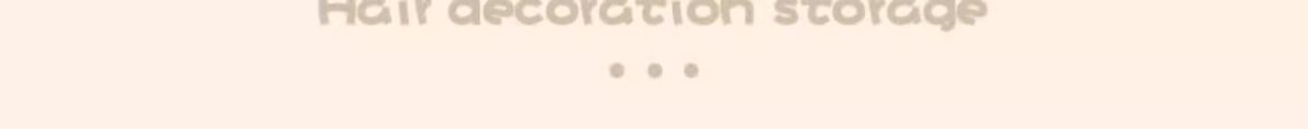 定制儿童发饰收纳盒小女孩头绳皮筋饰品盒发夹发卡头饰大容量首饰详情10