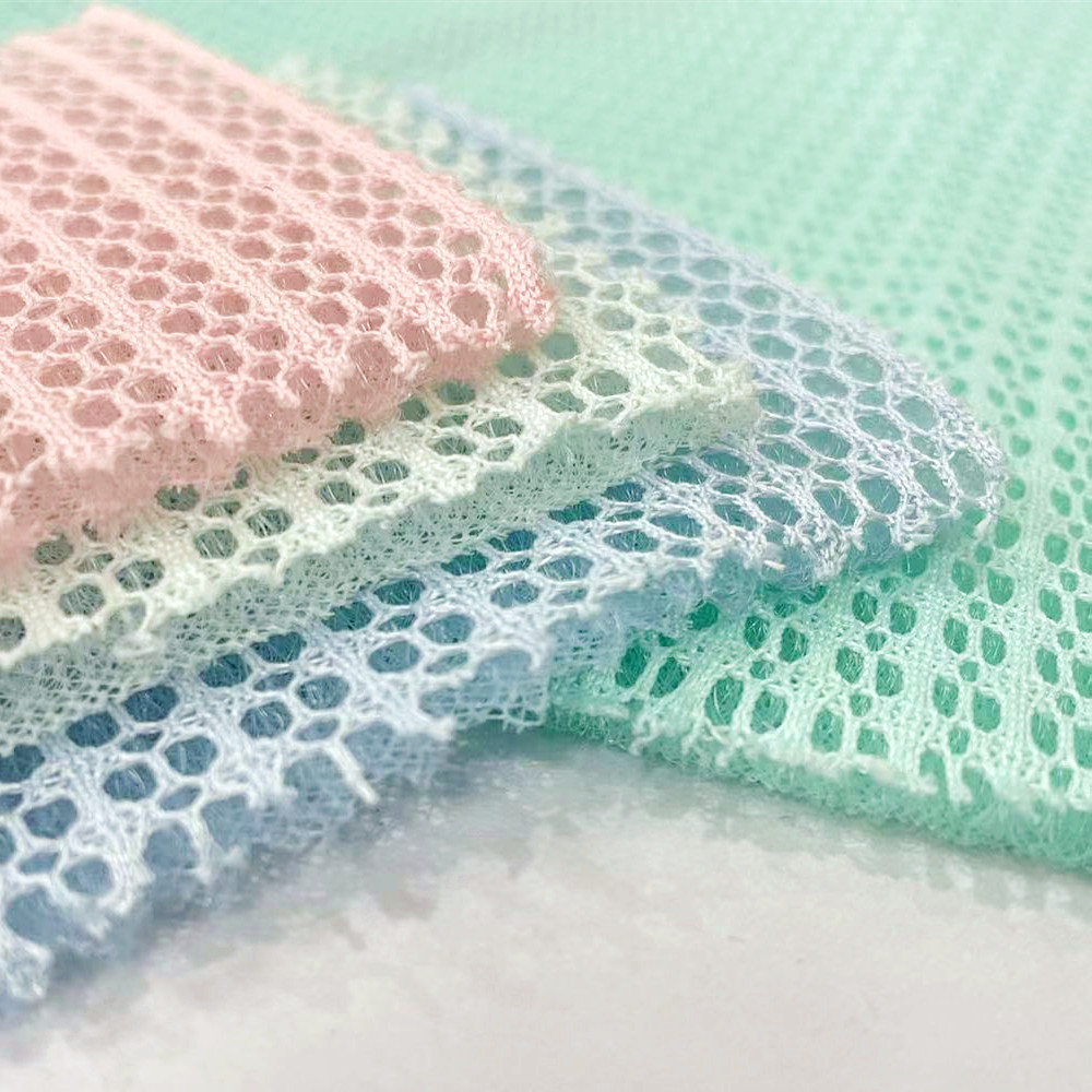 Wide Soft Polyester Mattress Pillow Fabric Sandwich Mesh Fabric Cool Cushion On Soft Small Mesh Car Seat Cushion Item Picture