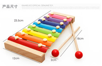 Hand tap boy wooden eight-tone tap baby tap xylophone