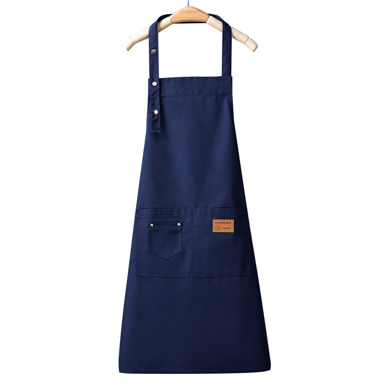 【 Chi Jia 】 Wholesale of adjustable waterproof oil canvas aprons for home kitchens, baristas, restaurants, and milk tea shops Application Scenario