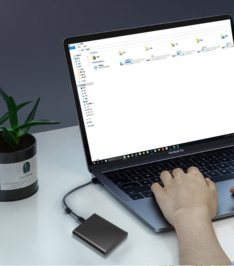跨境专供扩容升级高速SSD移动固态硬盘500GB-16TB 固态U盘2TB4TB详情图3