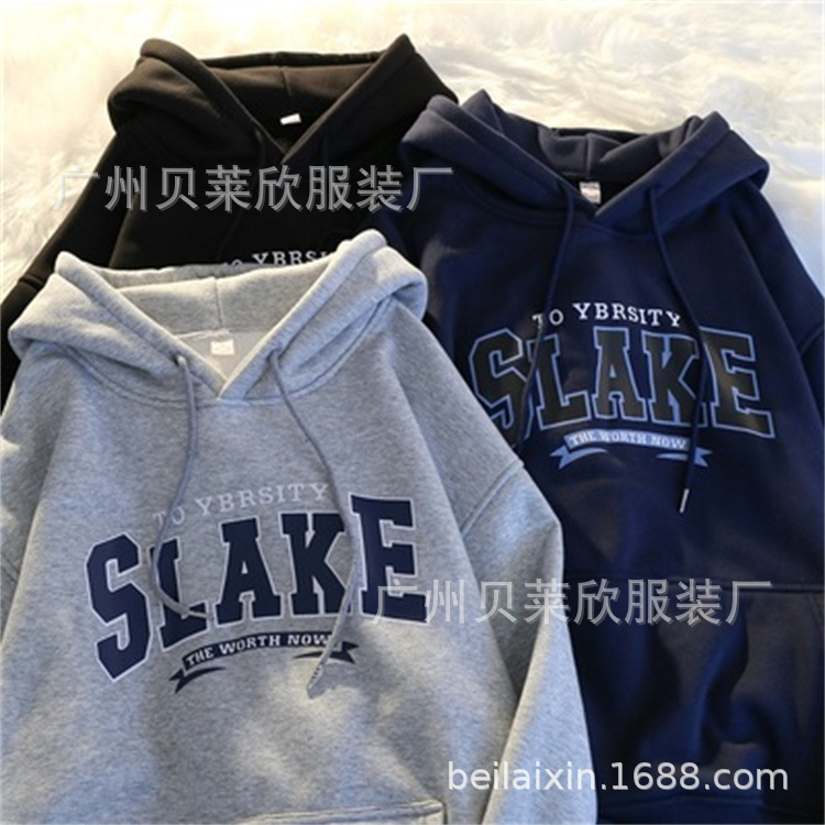 Wholesale of women's hooded sweatshirts, versatile hooded sweatshirts and miscellaneous coats for the 2022 autumn and winter export sales volume details Picture