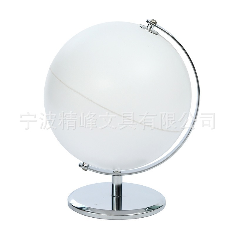 空白地球仪定制语言材质支架高清印刷学生用地球仪专业教学地球仪