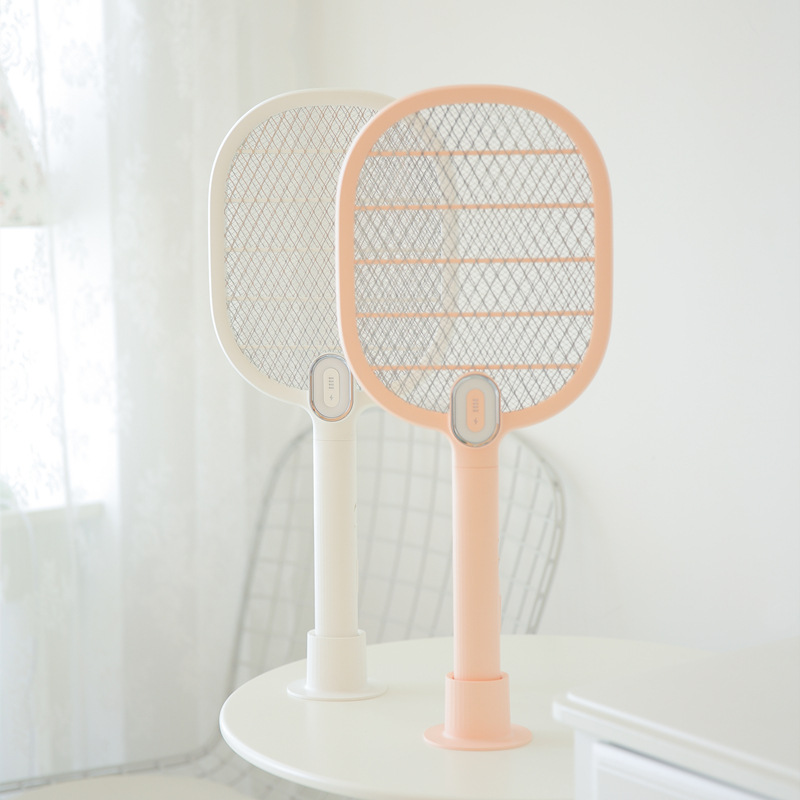 Original manufacturer: Sanhuo 325 Xiaowen electric mosquito swatter, USB charging, household fly swatter, mosquito killer swatter, LED electric mosquito swatter Application Scenario