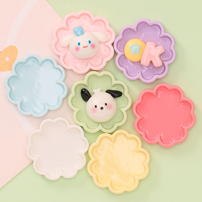 Cute Star Kirby diy cream glue charger case, phone case, hair accessory, hair clip, resin accessory material pic 13