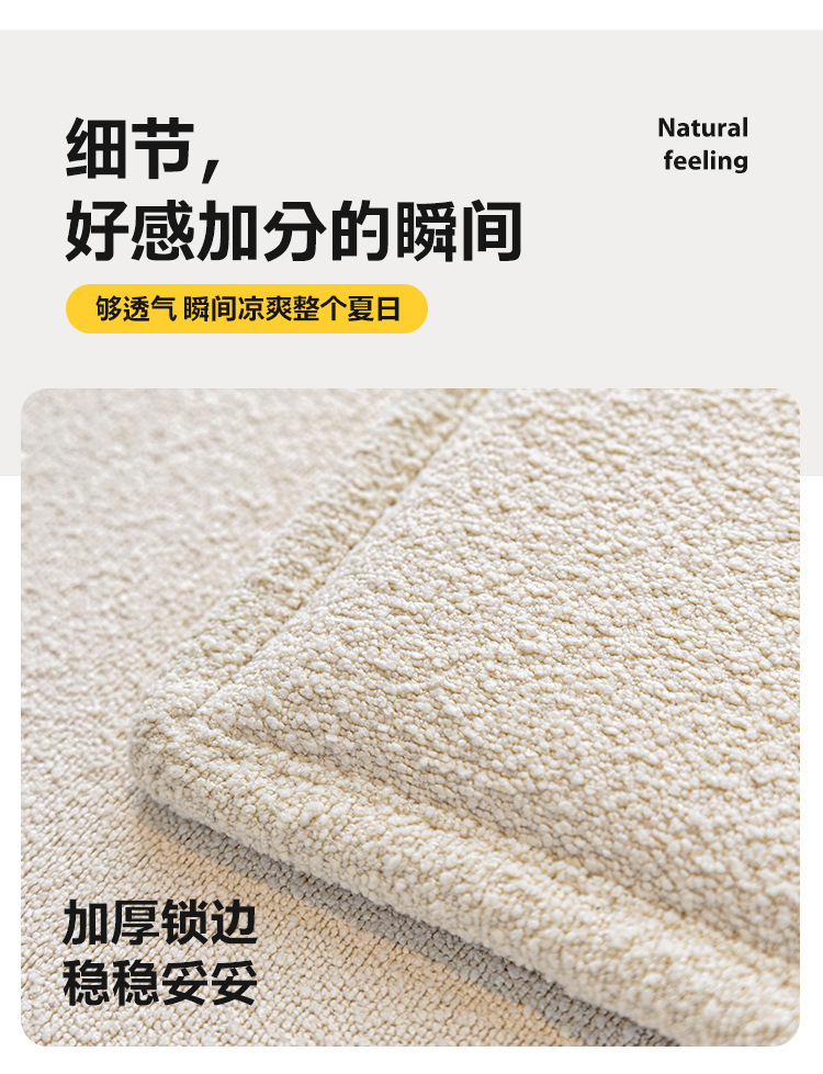 双面飘窗垫泰迪绒窗台坐垫防水竹席高级四季通用2024新款阳台垫子详情18