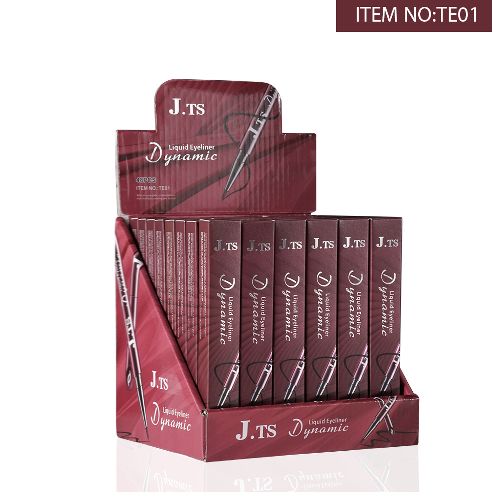 J.TS eyeliner liquid pen is waterproof and sweat-proof, with a fine tip that forms in one stroke. It is easy for beginners to handle and a new cross-border product that is a bestseller Item Picture