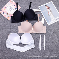 Classic wind pure color light face European hot selling three-color s Curve bra cute bra foreign trade sexy women's underwear