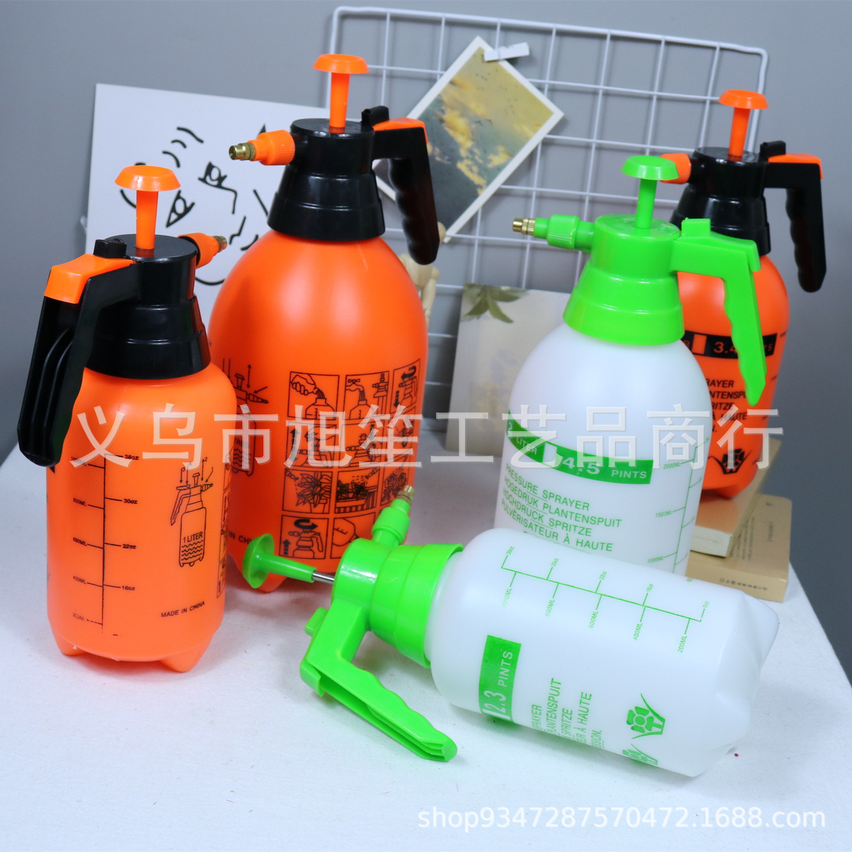 压力喷壶加厚高压园艺喷壶喷雾消毒气压式喷水壶洗车家用浇花