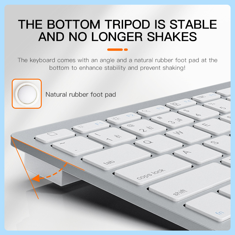 无线键鼠套装平板笔记本办公静音轻薄便携键盘鼠标蓝牙静音办公详情5