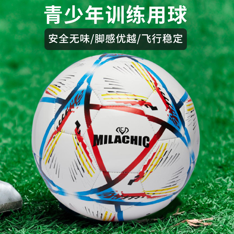 No. 5 World Cup Football Adult Student Competition Training Standard Special Ball Group Purchase Wholesale Printed Logo