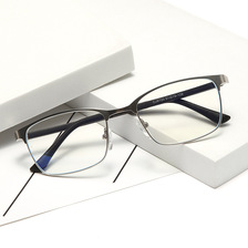 新款防蓝光气质镜男女平光眼镜柔韧镜腿全框架方框超轻眼镜框