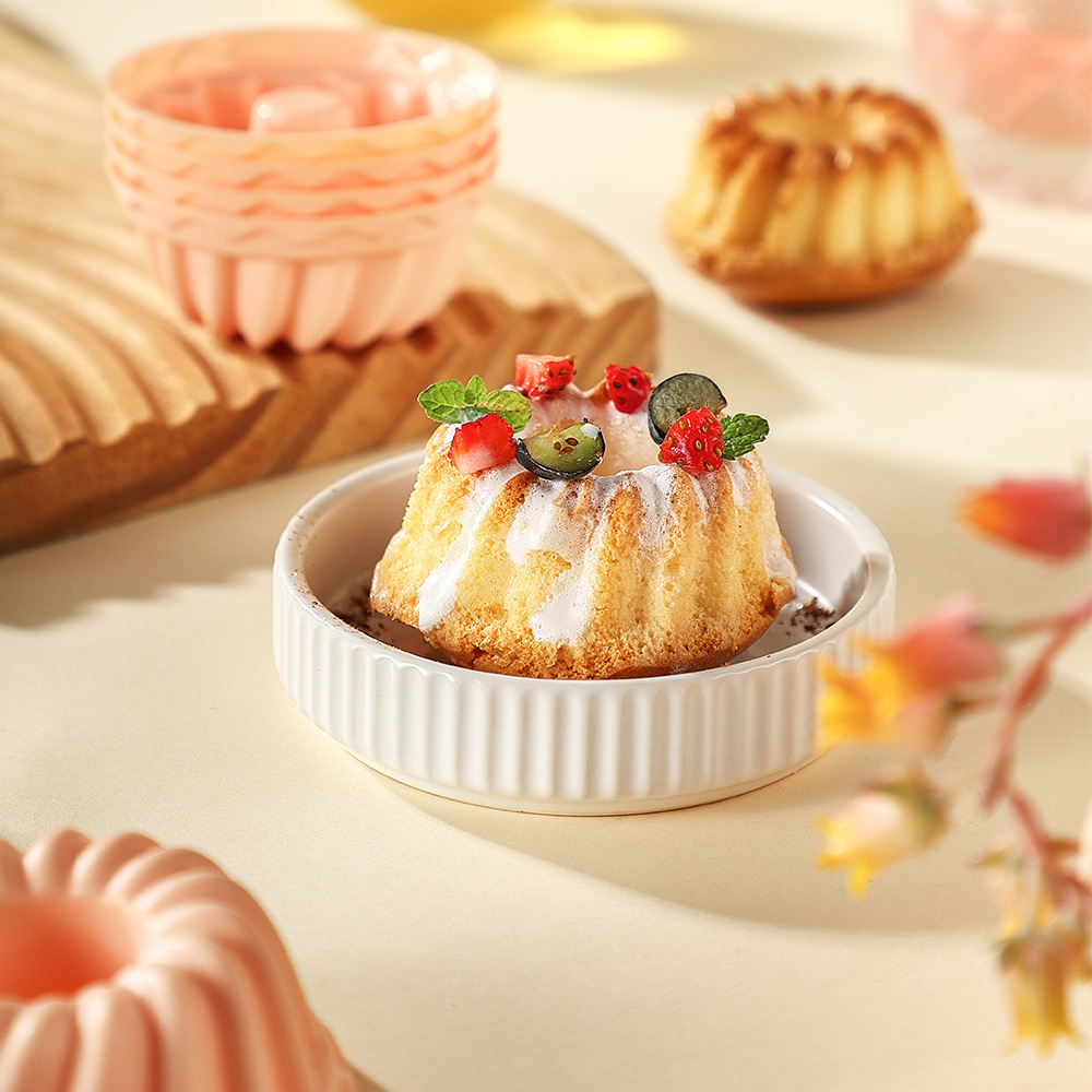 Creative Silicone Muffin Cup Mousse Cake Cup Cookie Mold Egg Tart Mold Household Baking Utensils Wholesale Spot details Picture