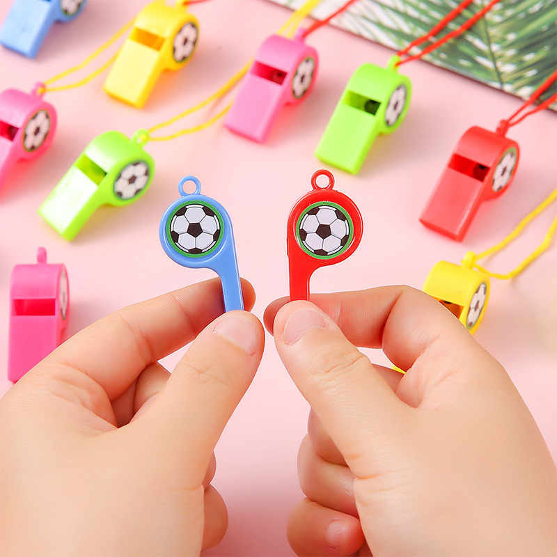 Whistle football whistle cheer props children candy toys concert fan whistle wholesale factory full figure