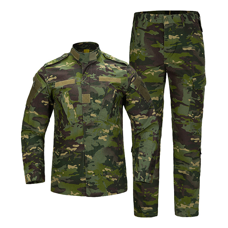 Horse Two Generation Suit Male Long Sleeve American Camouflage Outdoor Combat Training Set Foreign Tactical Training Uniform Wholesale details Picture