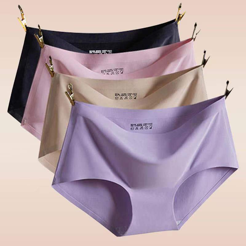 外贸专用经典爆款女士无痕大码内裤欧美速干运动透气低腰三角内裤