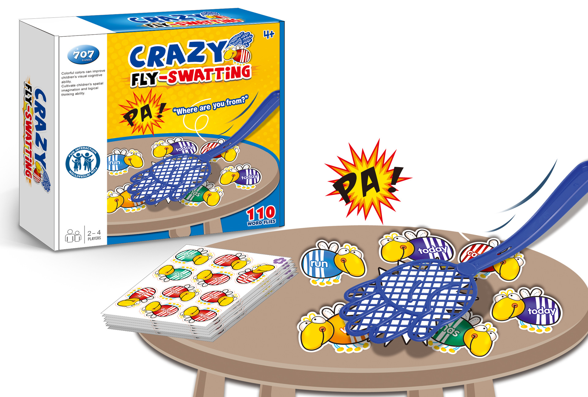 Cross-border new Navy dual sparring machine parent-child interactive game children's catapult bead educational toy. full figure
