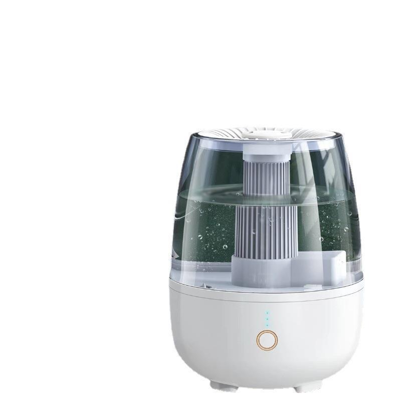 6.8L dual-spray humidifier usb large-capacity home silent bedroom office night light digital display humidifier Item Picture