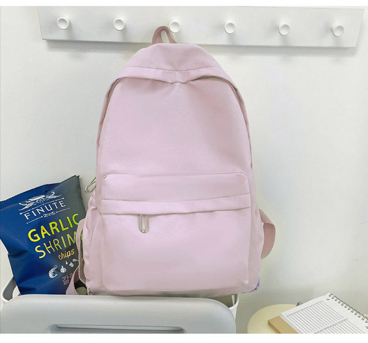 书包女日系初中生大容量学院风背包简约休闲户外双肩包高中书包女详情45