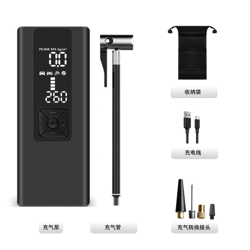 便携式小轿车/充气筒车载/打气筒充气宝细节图