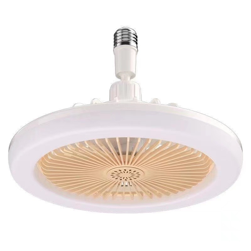 Fan Light Bedroom Light Super Bright Bedroom Dining Room Energy-Saving Light E27 Screw Modern Simple Led Minimalist Ceiling Fan Light Item Picture