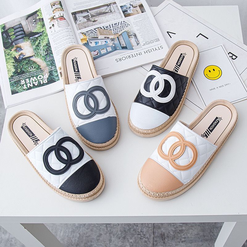 Fashion Casual Half Pack Slippers Nurse Shoes Student Shoes Waterproof Non-Slip Lazy Shoes Sandals Fisherman Shoes Cross-Border Wholesale details Picture