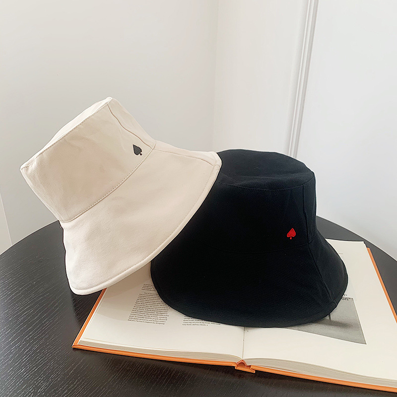 New spring and summer dome-shaped sun protection all-season warp knitted large-brim women's thin Korean-style satin flat-brim fisherman's hat exclusively for supermarkets details Picture