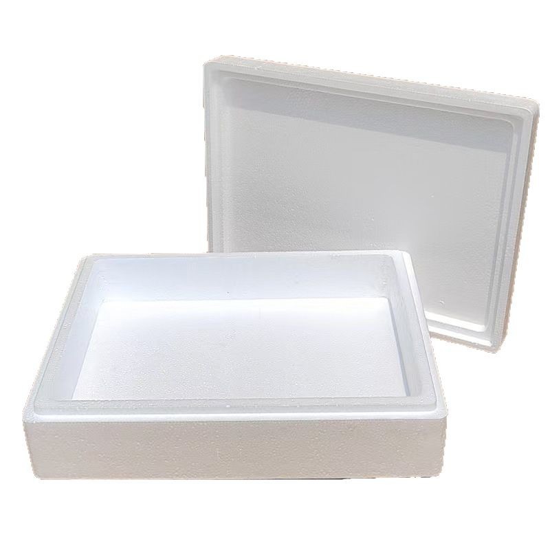 Postal foam boxes, insulated boxes, thickened No. 3 and No. 4 large packaging boxes for fresh vegetables, refrigerated products, e-commerce and express delivery Item Picture