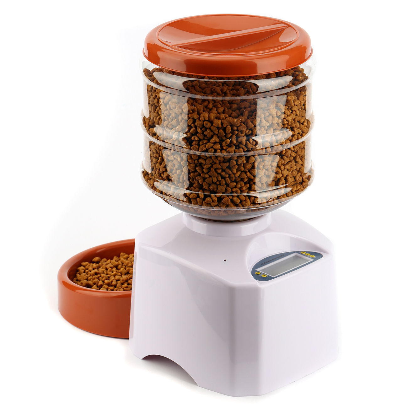 Intelligent automatic feeder, snack and pet supplies, timed dog and cat feeder, 5.5L pet feeder Item Picture
