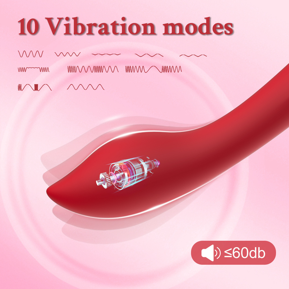 Thumb G-spot massage vibration stick, USB charging, teasing honey beans, stimulating male and female sex interest, AV adult product details Picture
