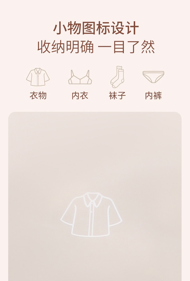 七合一旅行收纳袋行李箱可折叠收纳整理包家用防水衣服悬挂分装袋详情37