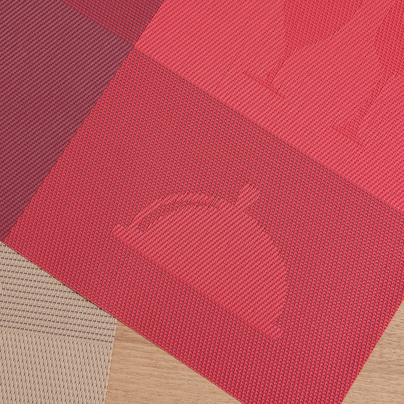 Pvc Tablecloth, European-Style Wear-Resistant Tableware, Table Heat Insulation Mat, Teslin's Simple Waterproof Table Mat, Western Dinner Plate Application Scenario