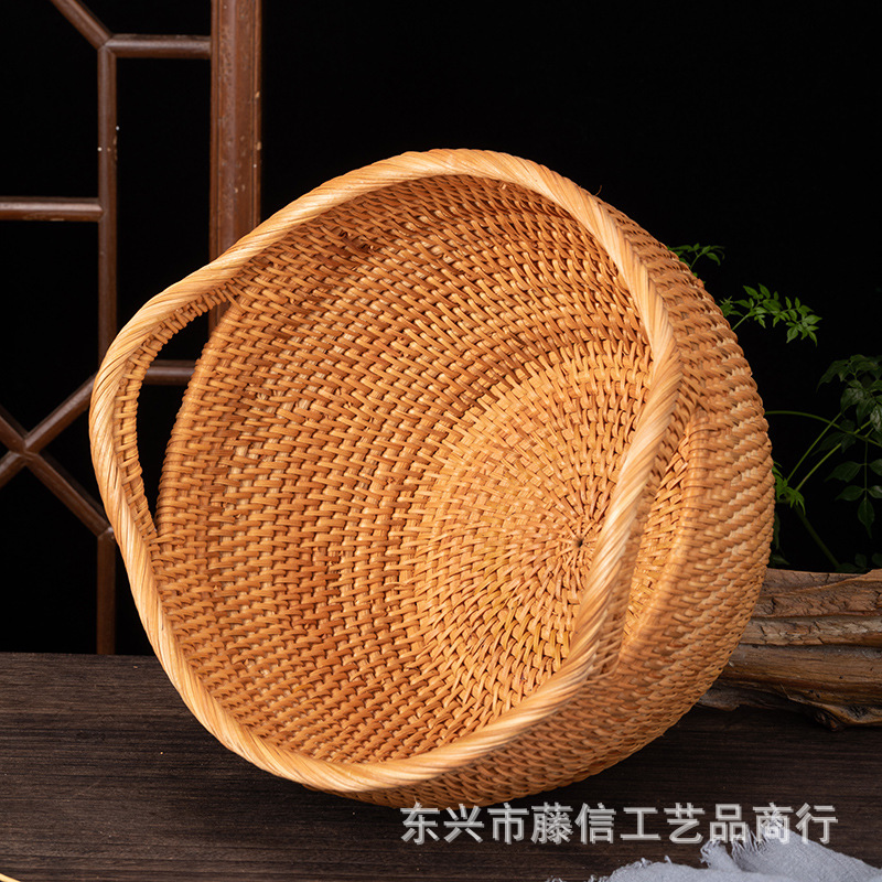 草编盒子/超市购物篮/儿童玩具/收纳盒置物架/藤筐白底实物图