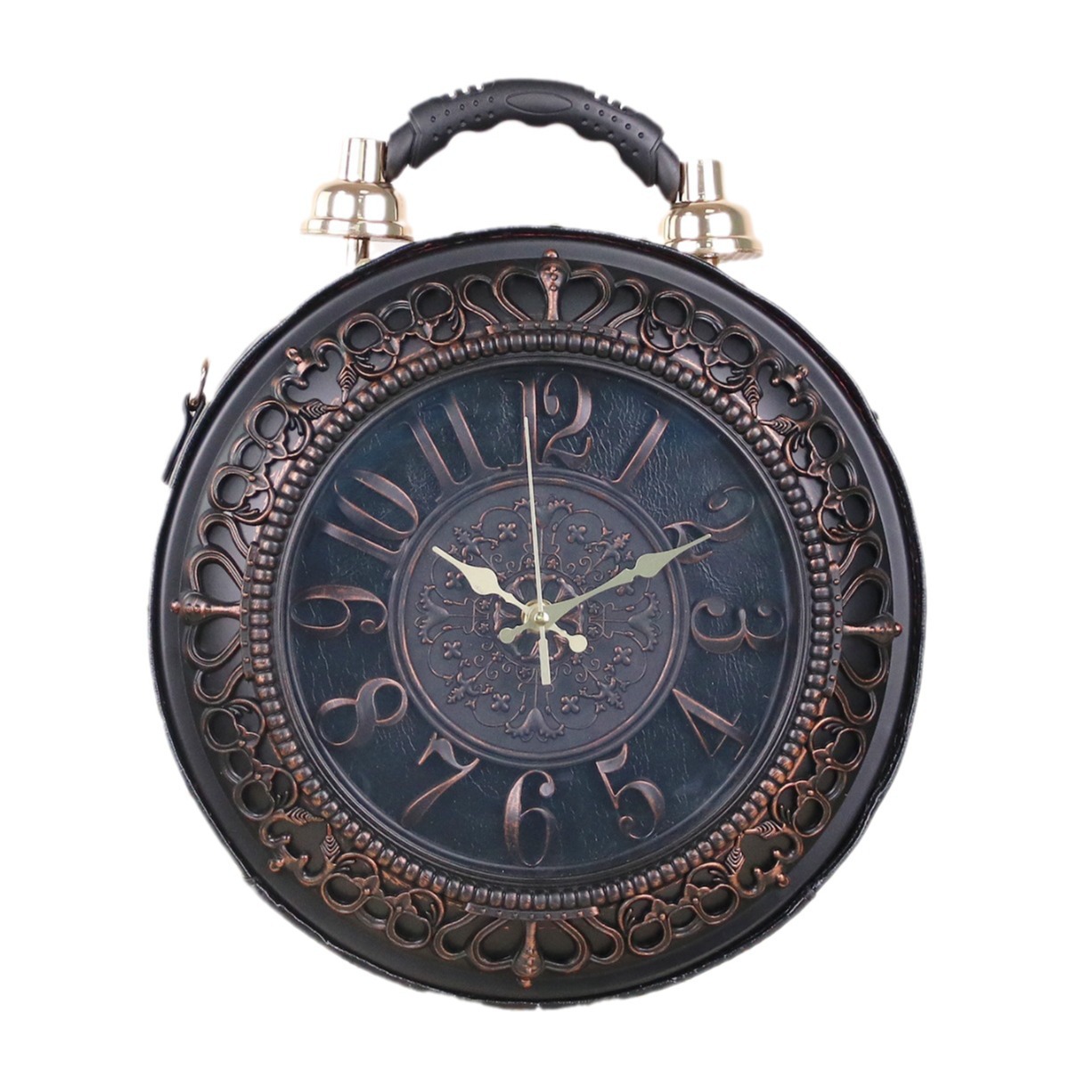 New retro and stylish handbag, creative and individual watch bag, funny lady's single-shoulder crossbody bag, can hold batteries Item Picture