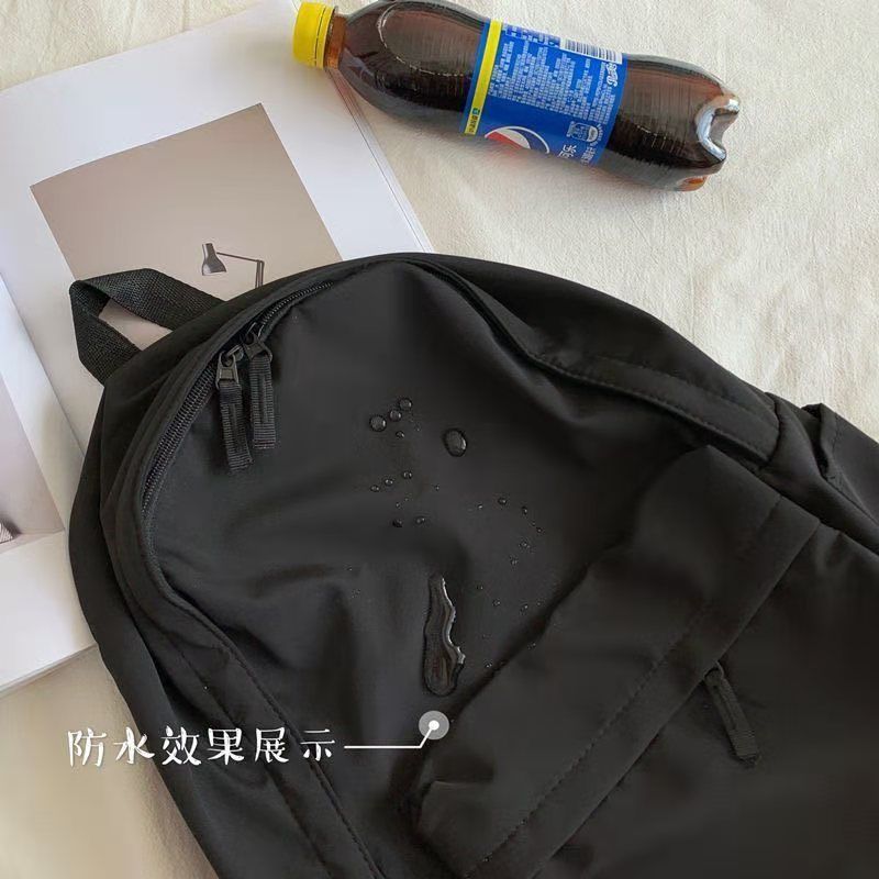 Wholesale of large-capacity Korean Harajuku college student backpacks and high school Ins-style backpacks for girls details Picture