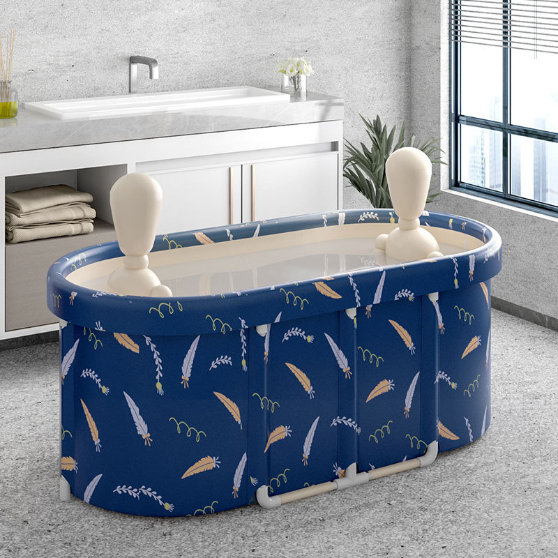 家用大人泡澡桶折叠充气浴缸全身熏蒸汗蒸两用沐浴桶大号洗澡浴盆