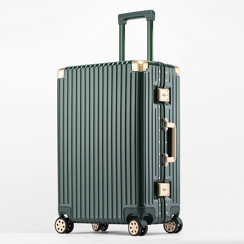 新款行李箱旅行箱女男学生万向轮PU防水小型拉杆箱登机箱20密码箱