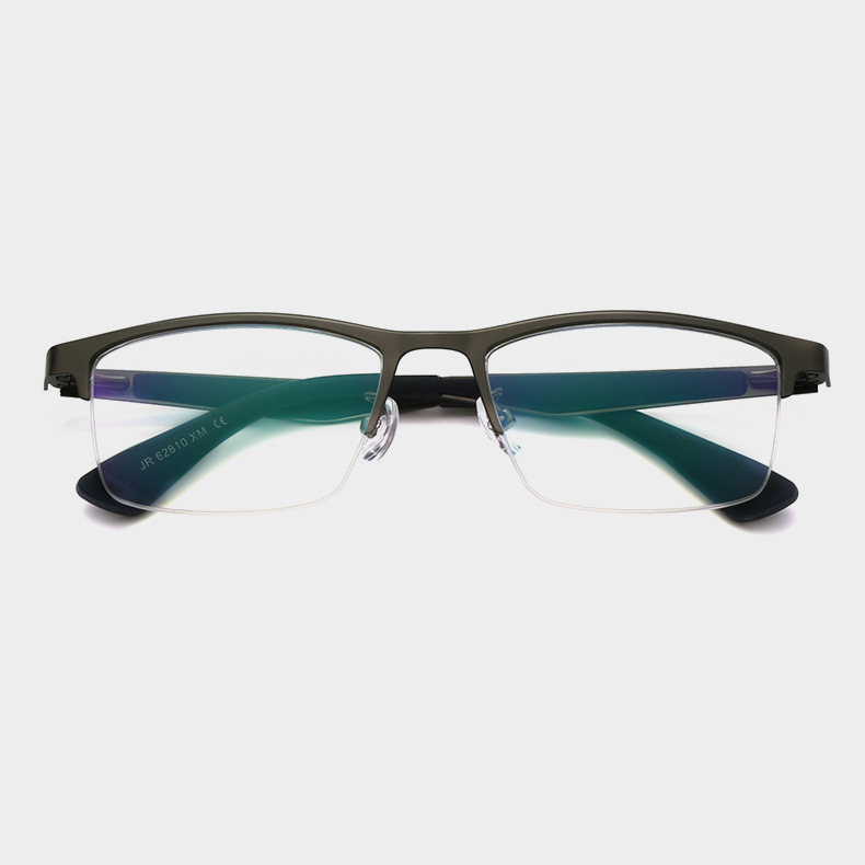 New popular men's glasses for the elderly, fashionable reading glasses for the elderly, metal-framed lightweight glasses details Picture
