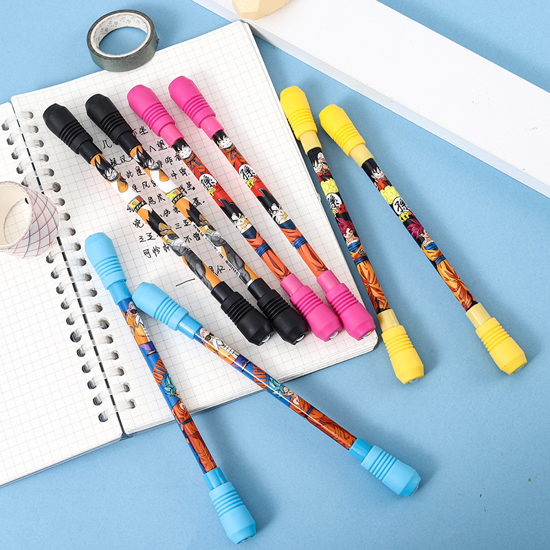 Yqiduo Animation Pen Special Pen Students Cartoon Pen Exam With Pen Decompression Gift Pen Signature Pen details Picture